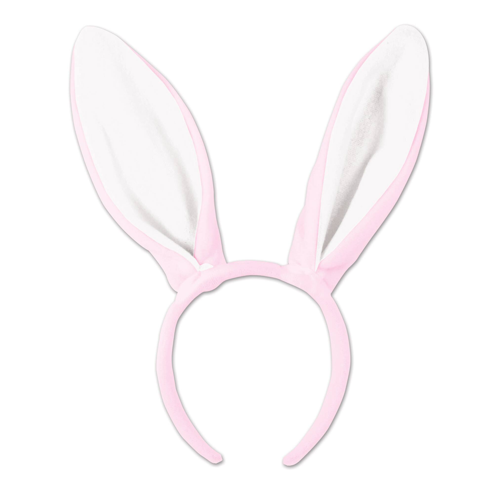 Beistle Adult Pink Soft-Touch Bunny Ears, 3ct.